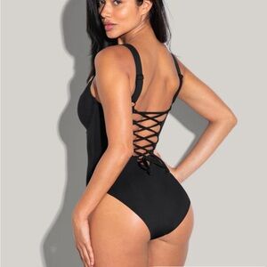 TA3 Black Lifty One Piece Swimsuit
